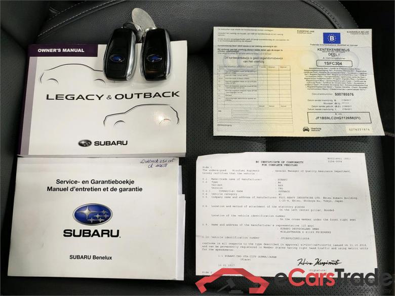  SUBARU - OUTBACK 2.5i 175PK CVT 4WD PREMIUM *PETROL*  #4