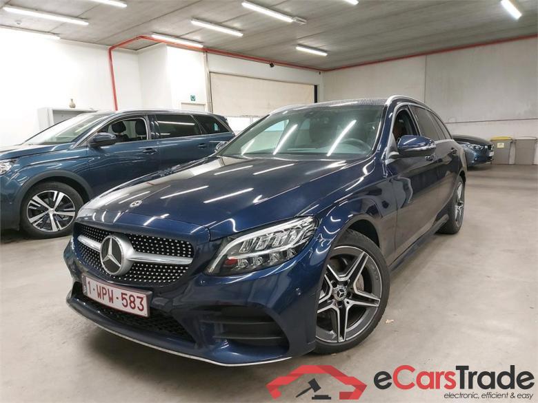 Mercedes C 200 d AMG LED-Xenon Navi Sport-Leather KeylessGo Klima PDC ... #1