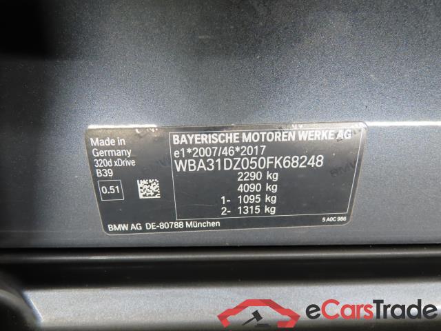 BMW 3-Serie Touring ´18 Baureihe 3 Touring  320 d xDrive M Sport 2.0  140KW  AT8  E6d #5