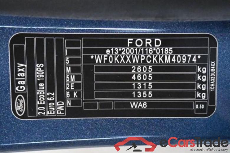 Ford Galaxy ´15 Galaxy Titanium 2.0 EcoBlue 140KW AT8 7 Sitzer E6dT #4