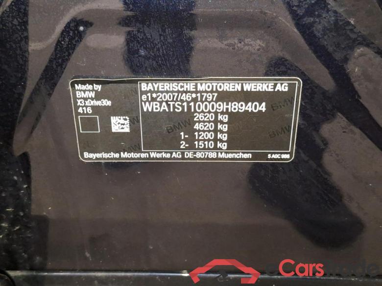 BMW - BMW X3 xDrive30e 292PK M Sport Business Edition Pack Innovation & Comfort With Vernasca Heated Front & Rear Seats & Travel & Towing Hook * HYBRID * #6