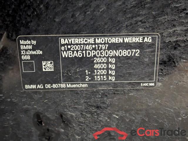 BMW X3 ´17 Baureihe X3 xDrive 30 e 2.0 215KW AT8 E6d #5