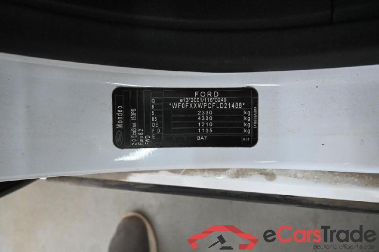 Ford Mondeo Wagon ´14 Mondeo Turnier Titanium 2.0 EcoBlue 110KW AT8 E6dT #2