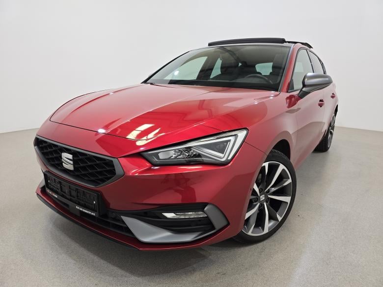 Seat Leon 1.5 TGI CNG FR-Line Aut. Pano LED-Xenon Virtual Ambient Apple-CarPlay 1/2 Sport-Leather KeylessGo Camera Klima PDC ... #1