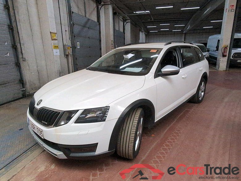 SKODA Octavia Combi Ex Police-Politi 2.0 CR TDi 4x4 DSG Scout GPS Ex Police-Politie #1