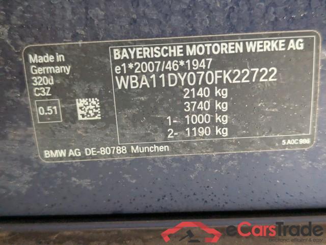 BMW 3-Serie ´18 Baureihe 3 Lim. 320 d Luxury Line 2.0 140KW AT8 E6d #5