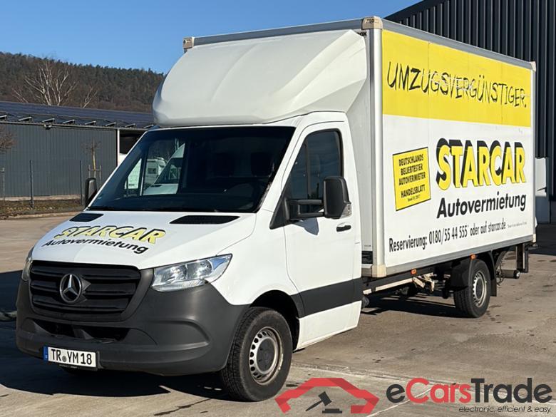 Mercedes_benz 317CDI RWD lang Koffer lang inkl. Ladebordwand Sprinter Fahrgestell Koffer mit Ladeboardwand #1