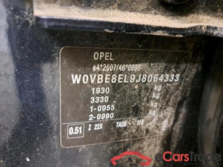 OPEL - OPE ASTRA SPORTS TOURER CDTI 110PK ECOTEC D S/S INNOVATION Business & Perimeter Plus & Removable Trailer Hook #6