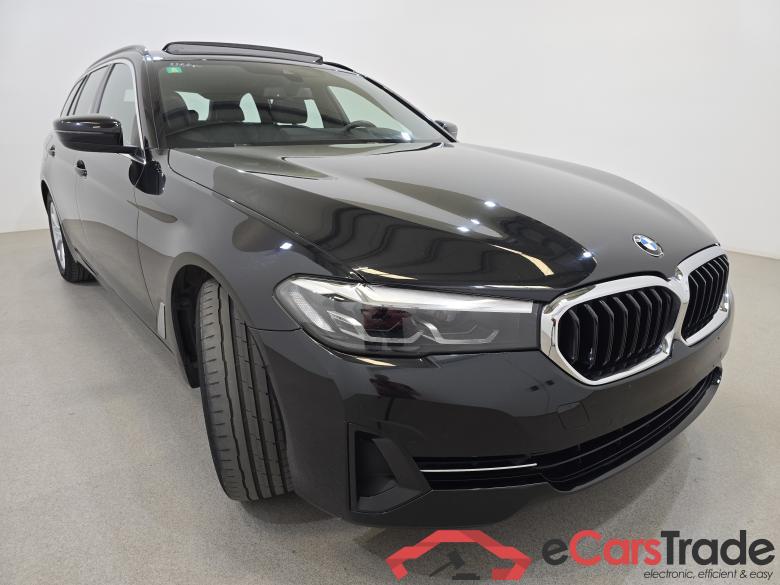 BMW 520d Touring Aut. Pano LED-Xenon LC-Pro Ambient Navi-Pro Leather KeylessGo Camera Klima PDC ... #3