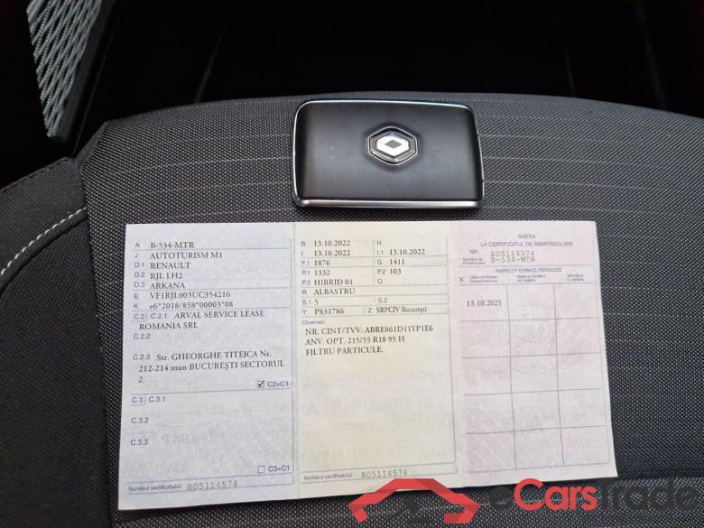 Renault  ARKANA MTR 1.3 TCe MHEV 140CP Zen EDC #5