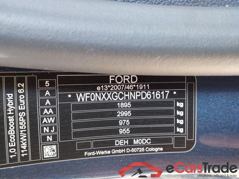 FORD Focus 5-DOOR 1.0 Ecoboost MHEV 114KW (155CV) S6.2 ACTIVE #5