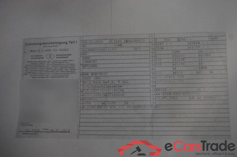 MG MG4 ´23 BEV MG MG4 Standard 5d 125kW #5