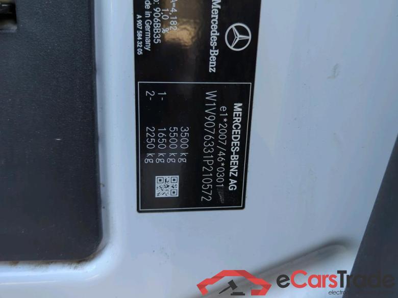 Mercedes _Sprinter ´18 Sprinter III Kasten RWD/AWD 311/314/316 CDI RWD L2 (907.633) 2.1 84KW MT6 E6 #4