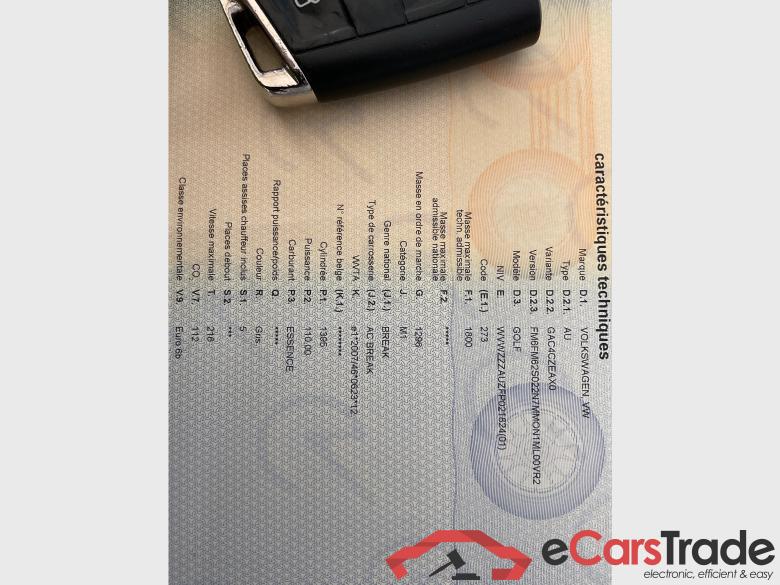 VOLKSWAGEN Golf VII Golf  Highline 1.4 TSI ACT BlueMotion Technology 110 kW (150 ch) 6 vitesses manuel #3