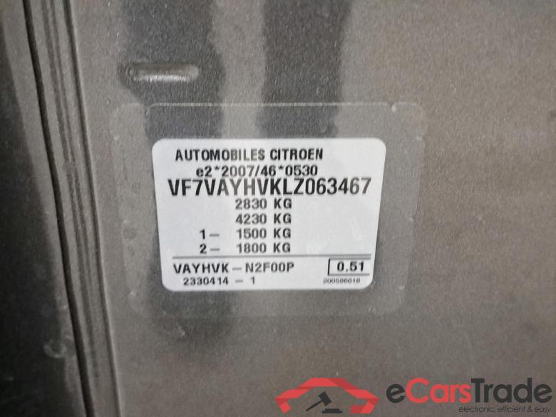 CITROËN - CIT SPACETOURER XL BlueHDi 120PK Feel With Connect Nav & DAB & Fixed Trailer Hook #6