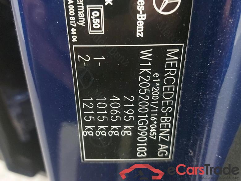 MERCEDES - MER C BREAK 180 d 122PK Business Solution #6