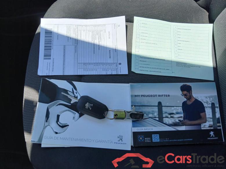 Peugeot Active Standard BlueHDi 73kW (IND) Rifter Active Standard 1.5 HDi 100CV MT6 E6dT #5