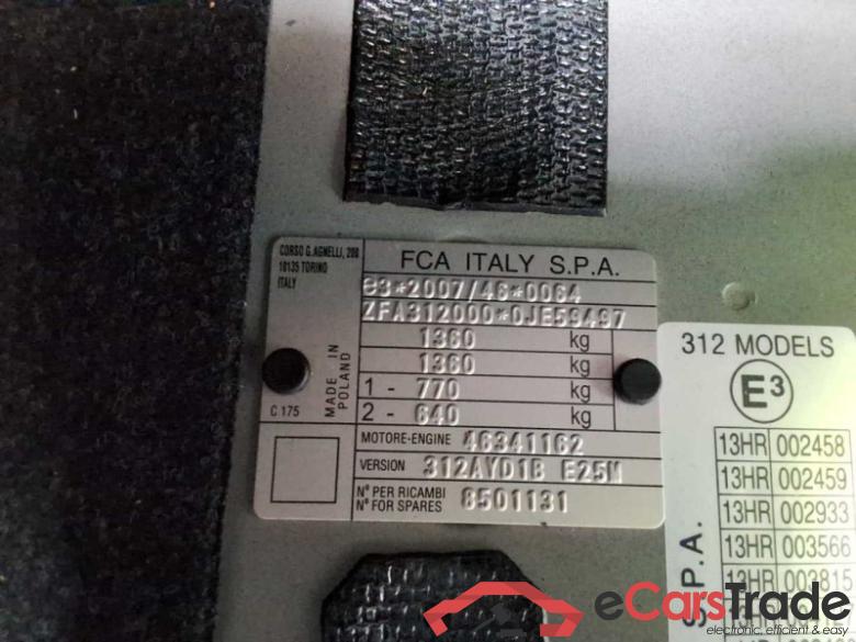 Fiat 500 (150) Lim. (2007->) DE - LimS3 1.0 Mild Hybrid EU6d, Lounge Start&Stop (EURO 6d), (Facelift) 2020 - #3