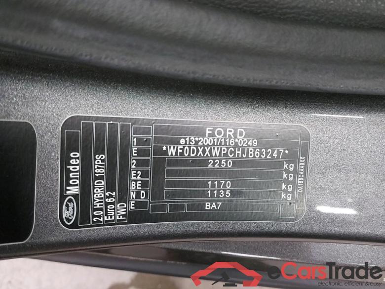 FORD - FOR MONDEO 2.0 HEV 190PK AT Pack Titanium & Driver Assistant  * HYBRID * #6