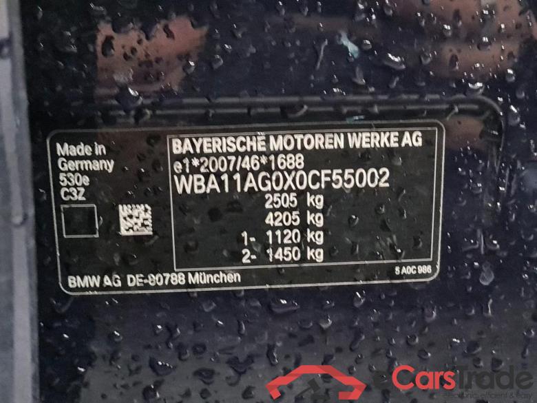 BMW 5 Serie Sedan FL'20 BMW 5 Serie Sedan 530e 4d #6
