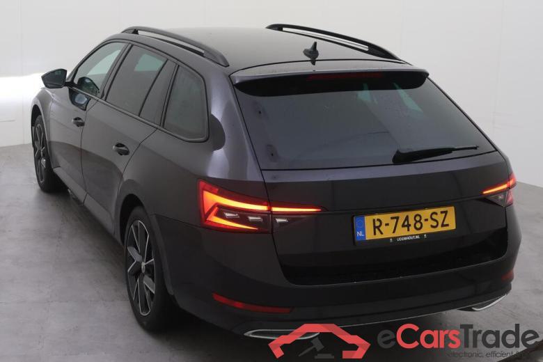 Skoda Superb Combi 1.4 TSI 150Hp SportLine Aut. LED-Xenon Virtual Navi Sport-Leather-Alcantara KeylessGo Camera Klima PDC ... #4