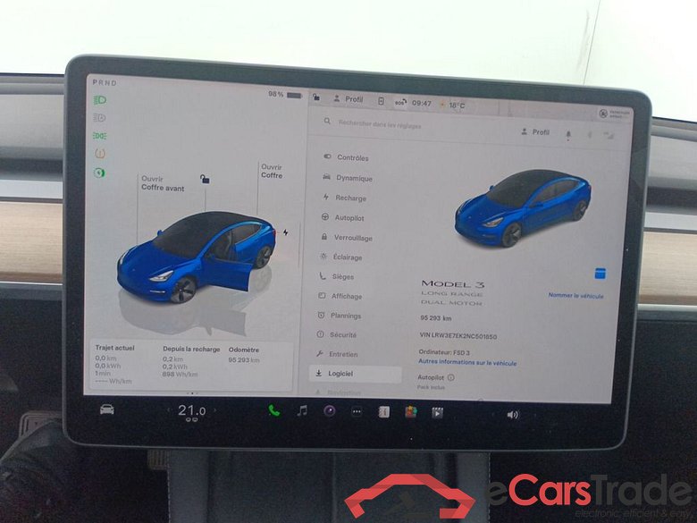 TESLA MODEL 3 - 2021 75 kWh AWD Long Range Dual Motor (366kW) 5d #6