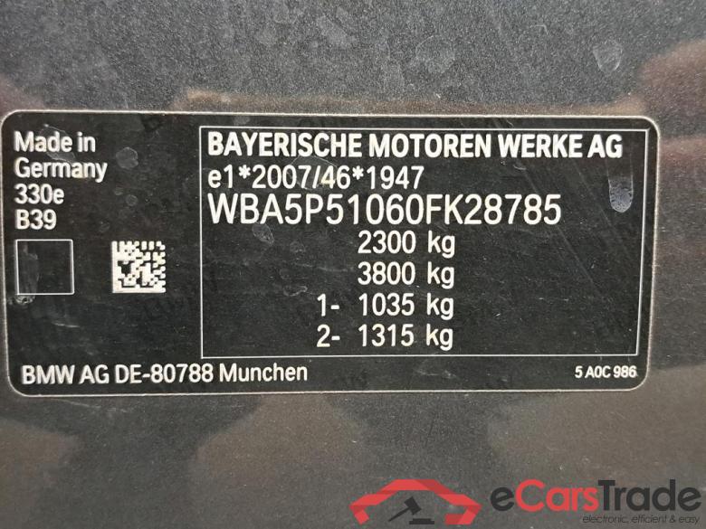 BMW - BMW 3 BERLINE 330e 292PK Pack Business M Sport With Sport Seats & Electric Sunroof * HYBRID * #6