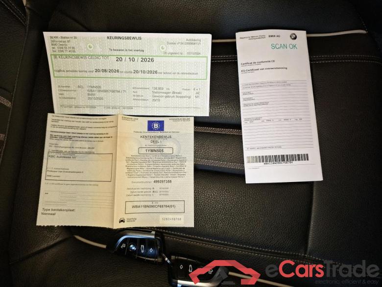 BMW - BMW 5 TOURING 518dA 136PK Business Edition Pack Business With Dakota Heated Seats & Parking Assistant Pack & Towing Hook #4