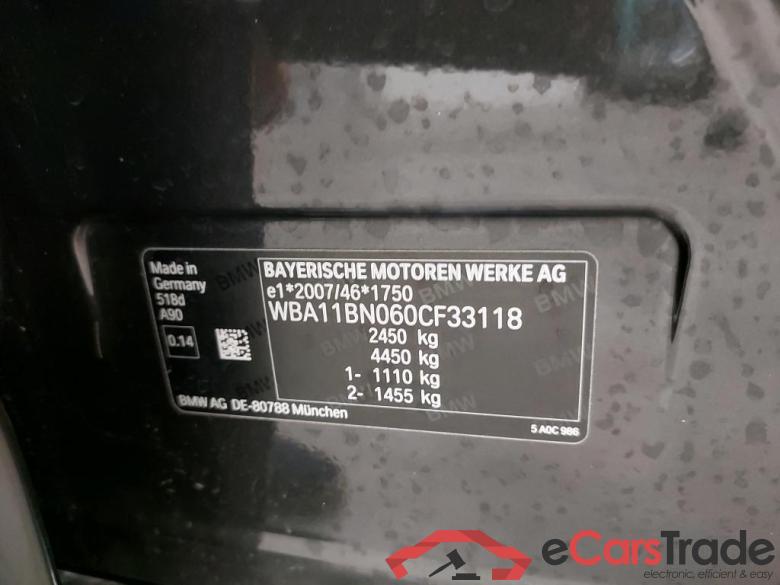 BMW - BMW 5 TOURING 518dA 136PK Business Edition With Dakota Heated Sport Seats & Harman Kardon & Active Cruise Control &  Parking Assistant Pack & Trailer Towing Hook #6