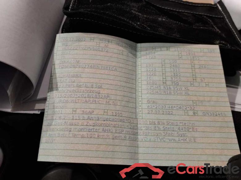 Seat Alhambra (711)(03.2015->) DE - Van5 1.4 TSI EU6d, FR-Line OPF (EURO 6d), 2020 - 2022 #2