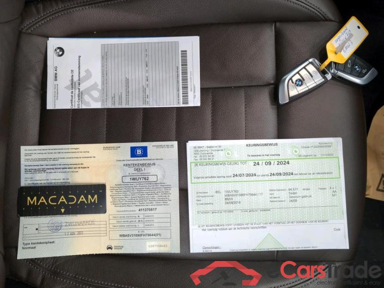 BMW - BMW 3 BERLINE 318dA 150PK Luxury Pack Business Plus With Vernasca Leather & Head Up #4