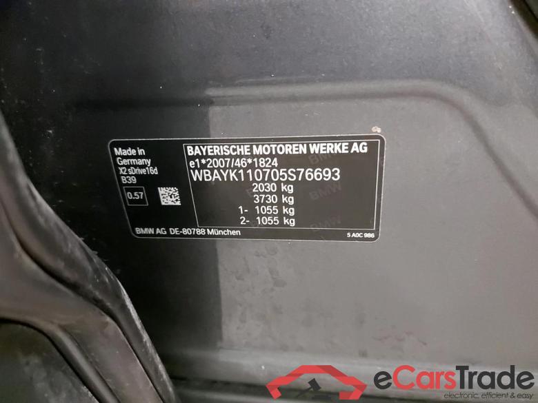 BMW - BMW X2 sDrive16dA 116PK Business Edition Advantage & Pack Travel & Business Plus & Rear Camera #6