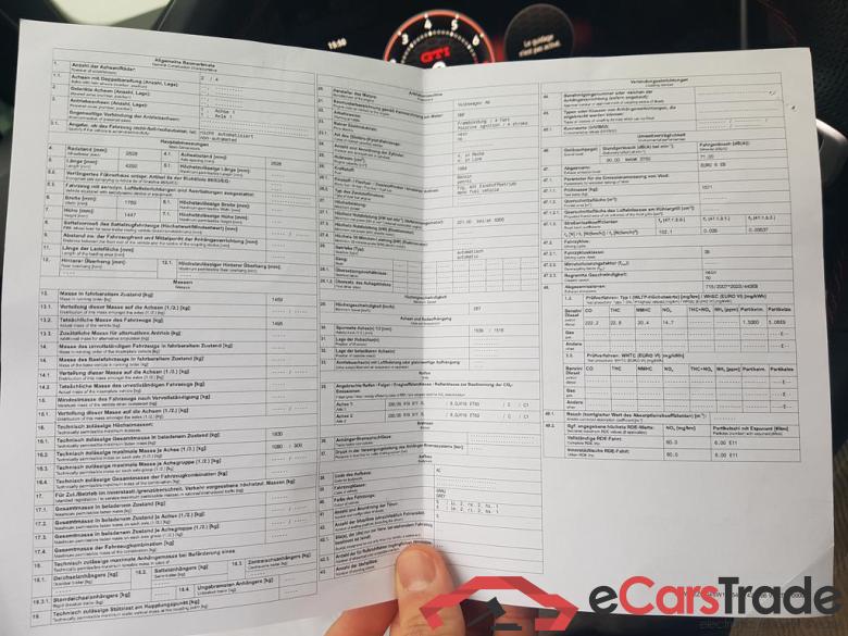 VOLKSWAGEN Golf VIII GTI Golf GTI Clubsport 2.0 TSI 221 kW (300 ch) 7 vitesses DSG #6