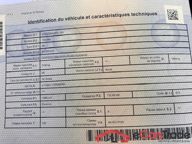 VOLKSWAGEN Tiguan Allspace Life Business 1.5 TSI ACT OPF 110 kW (150 ch) 7 vitesses DSG #5