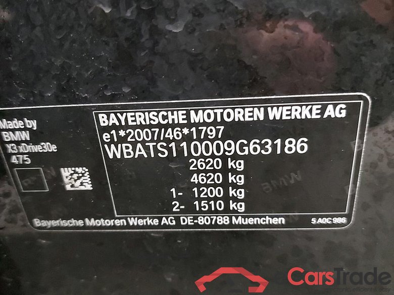 BMW - BMW X3 xDrive30e 292PK XLine Pack Business With Heated Seats & Live CockPit Nav Pro & Parking Assistant Pack & Pano Roof * HYBRID * #6