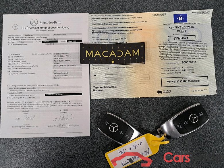 MERCEDES - MER CLA 200 d 150PK DCT Business Solution Limited Luxury & Pack Plus & Towing Hook #4