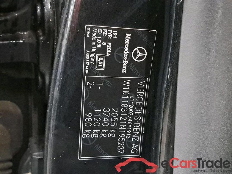 MERCEDES - MER CLA 200 d 150PK DCT Business Solution Limited Luxury & Pack Plus & Towing Hook #6