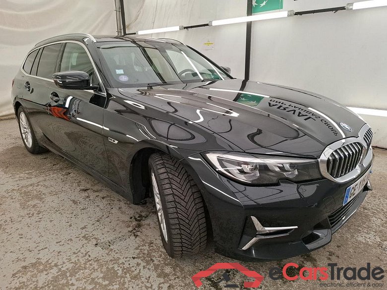 BMW Série 3 Touring / 2019 / 5P / Break 320e 204ch Luxury BVA8 Hybride #4