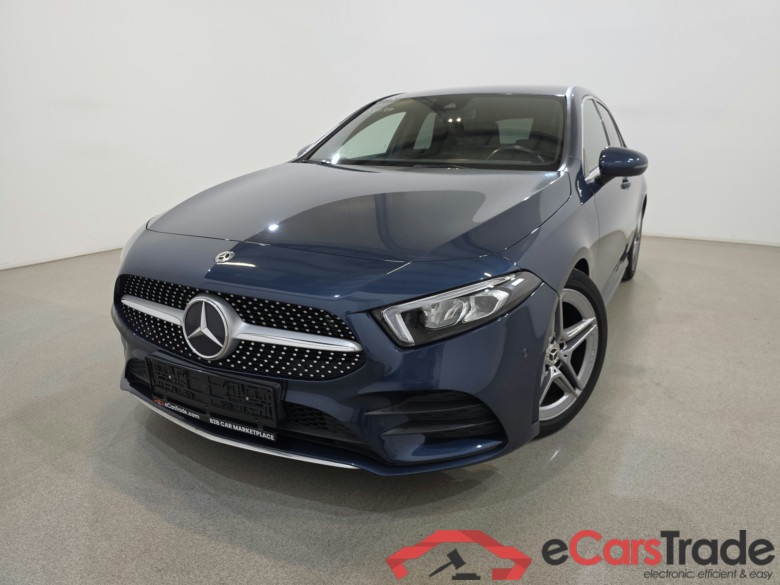 Mercedes A 180d AMG Aut. LED-Xenon Widescreen Navi 1/2 Sport-Leather-Alcantara KeylessGo Camera Klima PDC ... #1