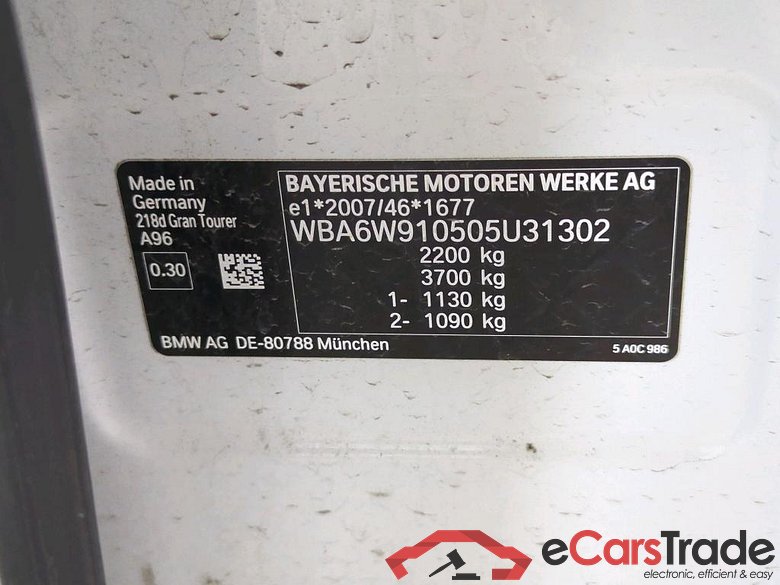 Baureihe 2 Gran Tourer 218 d Sport Line 2.0 110KW AT8 E6d #4