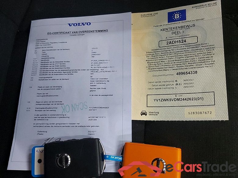 VOLVO - VOL V60 B4 D GT 197PK Geartronic Momentum Pro Pack Business & Semi Auto Foldable Trailer Hook #4