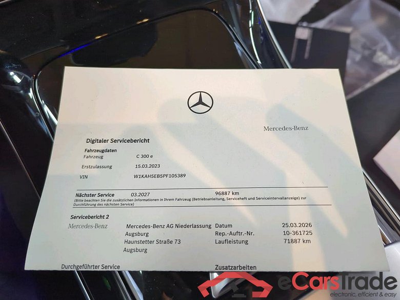 C -Klasse T-Modell C 300 T e (206.254)AMG 2.0 AMG Line 230KW AT9 E6d #6