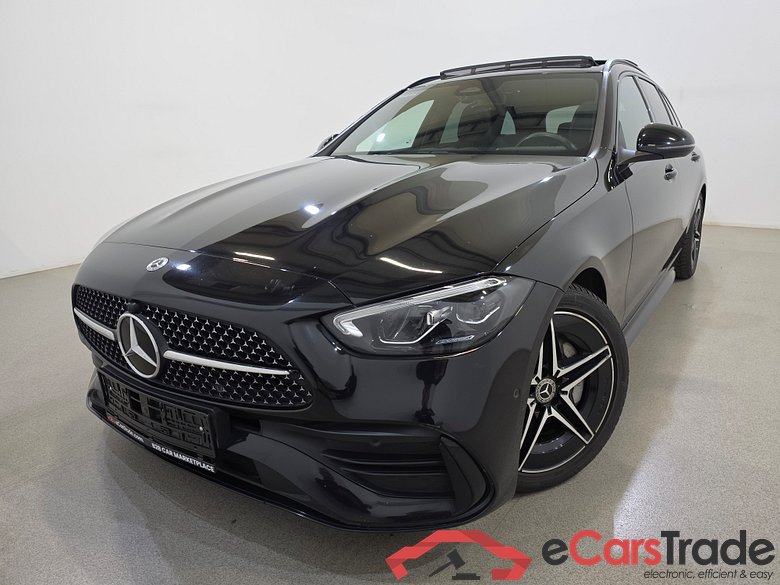 Mercedes-Benz C 200d AMG Night Aut. Pano LED-Xenon Widescreen Ambient Navi Sport-Leather KeylessGo Camera Klima PDC ...