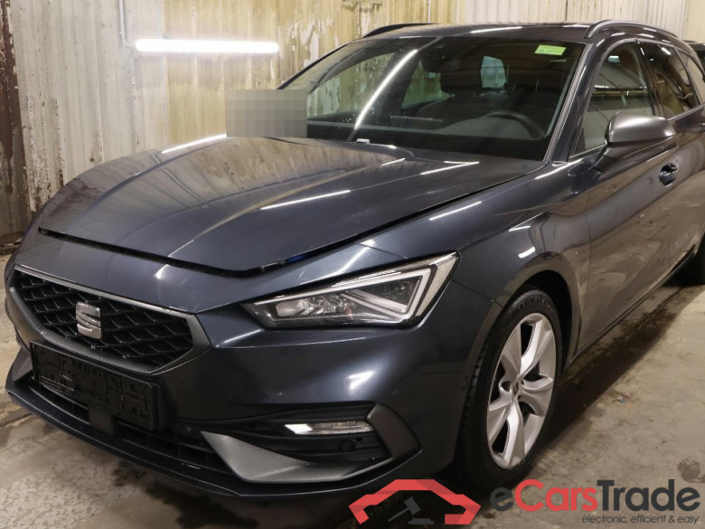 Seat Leon 2.0 TDI 150Hp FR-Line Aut. Pano LED Virtual Navi-Pro 1/2 Sport-Leather KeylessGo Klima PDC ...