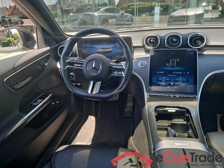 Mercedes C 300e Plug-In Hybrid AMG Night Aut. Pano LED-Xenon Widescreen Navi Sport-Leather KeylessGo Klima PDC ... #6