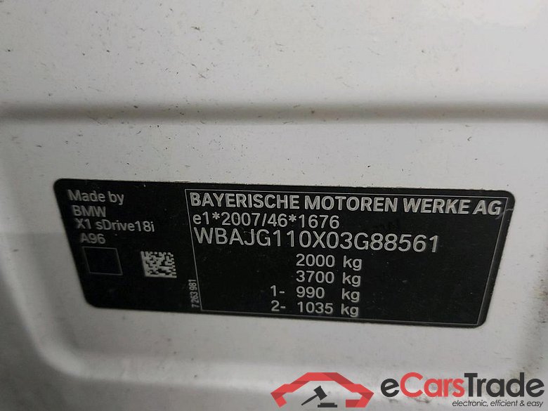 BMW - BMW X1 sDrive18i 136PK Pack Business Pano Roof * PETROL * #6
