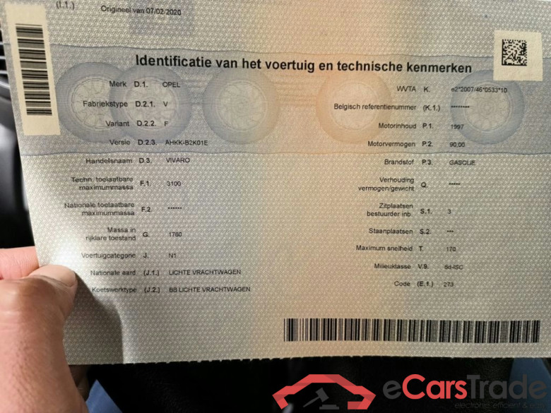 Opel Vivaro 2.0 Turbo 90kW Edition L3H1 31 5d #4