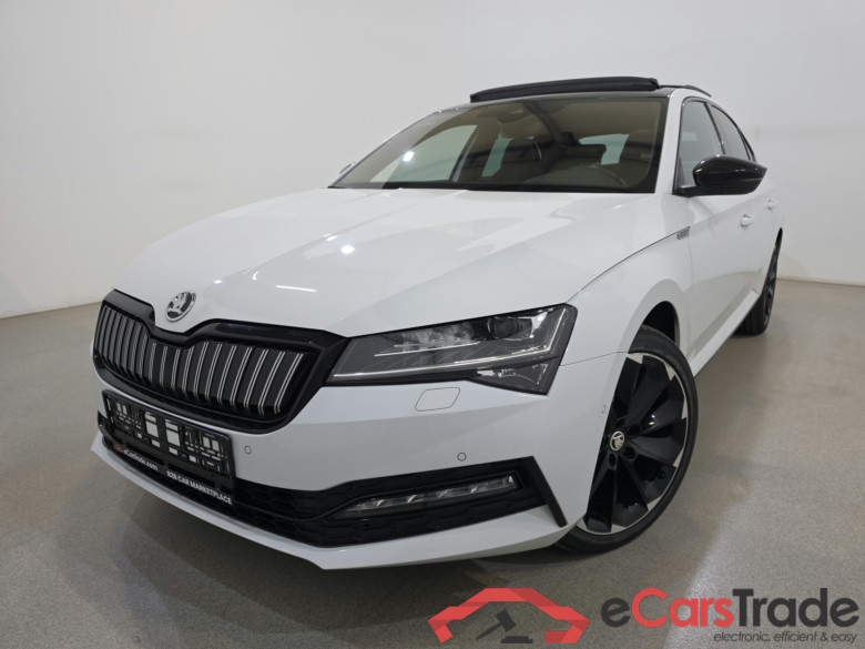 Skoda Superb Sportline 1.4 TSI Plug-In Hybrid Aut. Pano LED Virtual Navi-Pro Sport-Leather-Alcantara KeylessGo Klima PDC ...