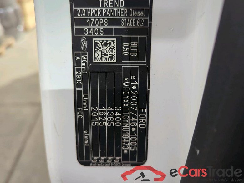 Transit Custom Kasten 340 L1 Trend 2.0 TDCi 125KW AT6 E6dT #4