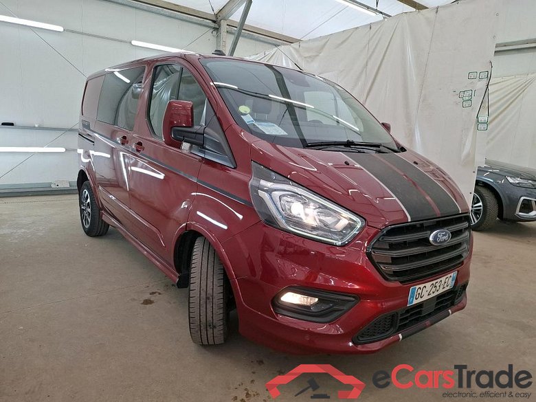 FORD Transit Custom / 2018 / 4P / Fourgon tôlé 2.0 ECOB185 320L1H1 AUTO CAB APP SPORT #4
